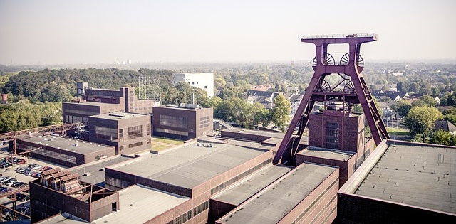 Zeche Zollverein ist Standort für Schacht One Zeche Zollverein ist Standort für Schacht One